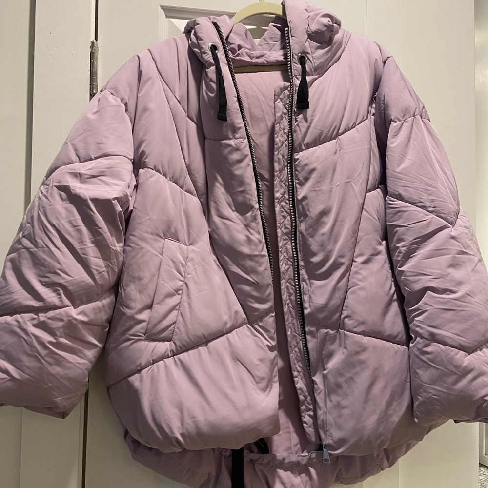 Lavender Free People Hailey Puffer